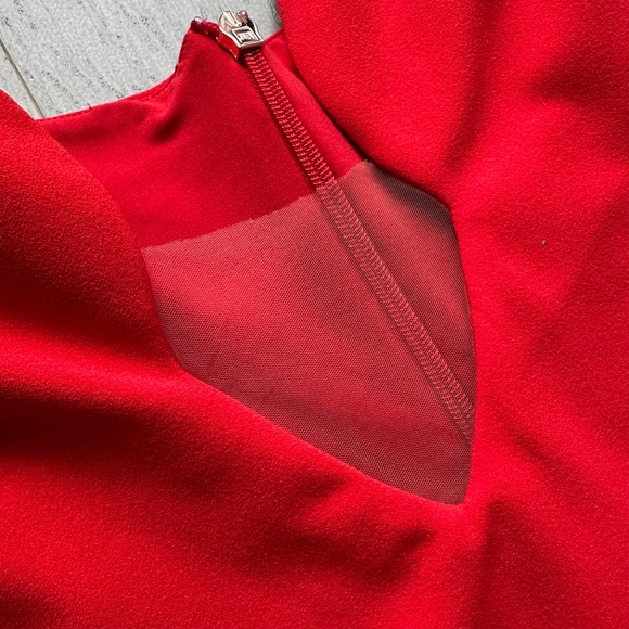 Nookie Red Strapless Maxi Dress - Picture 6 of 14